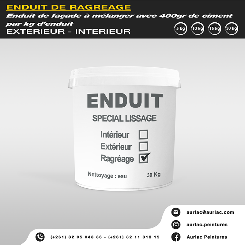 Enduit de ragréage